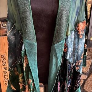 Floral Patchwork Sheer Kimono